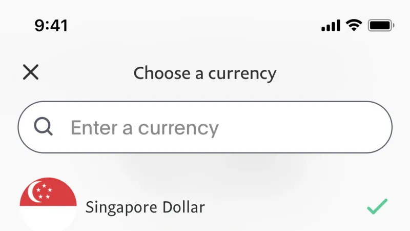 Stacked List — PayPal, Fintech UI