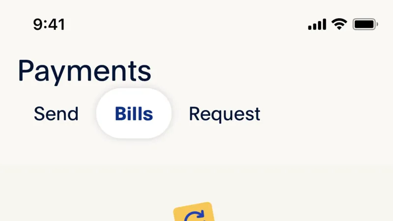 Tab — PayPal, Fintech UI