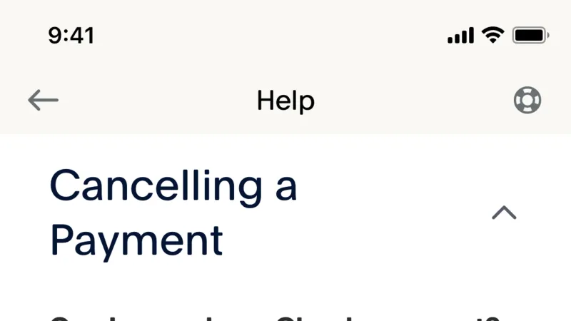Help & Support — PayPal, Fintech UI