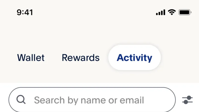 Order History — PayPal, Fintech UI