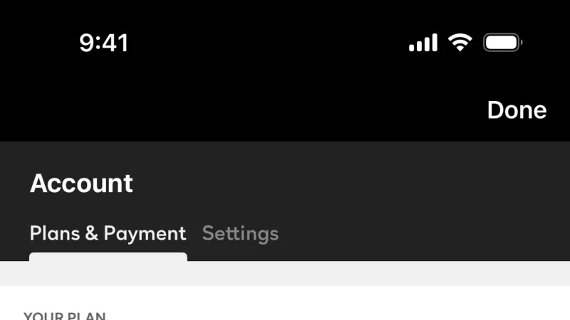 Billing — Peacock, Entertainment UI