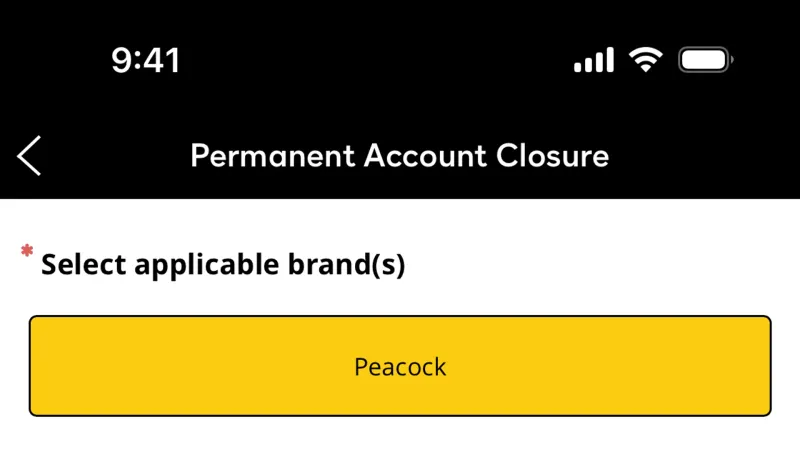 Browser — Peacock, Entertainment UI
