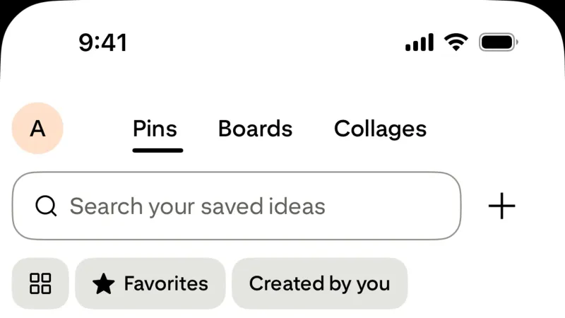 Favorite & Pin — Pinterest, Social UI