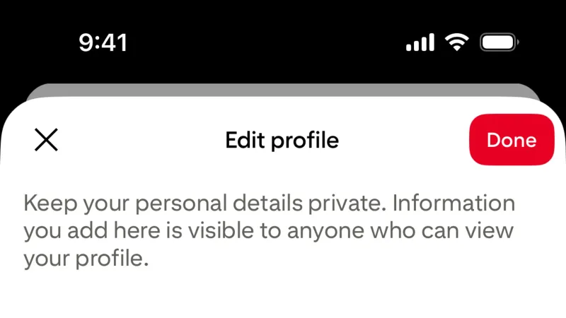 Edit — Pinterest, Social UI
