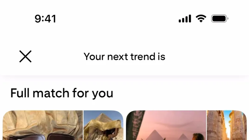Suggestions & Similar Items — Pinterest, Social UI
