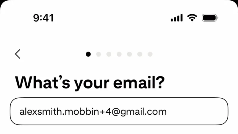 Text Field — Pinterest, Social UI