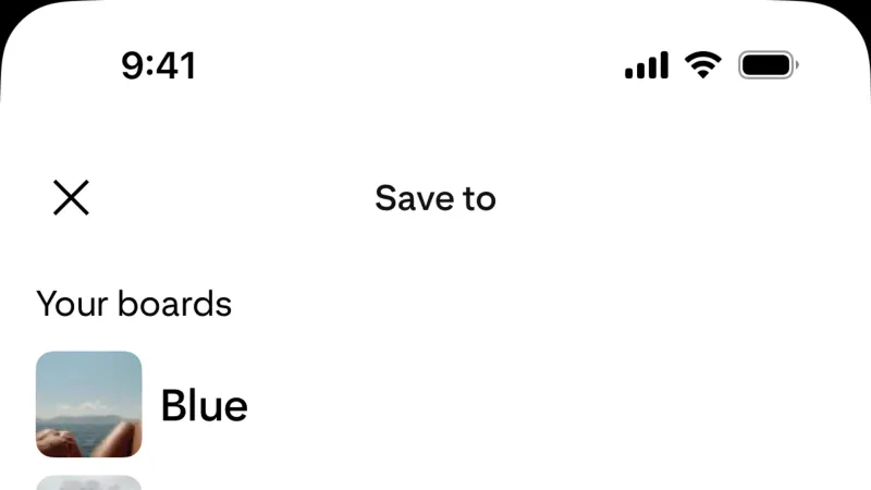 Save — Pinterest, Social UI