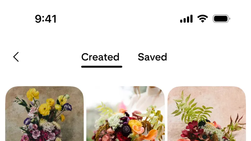 Gallery — Pinterest, Social UI