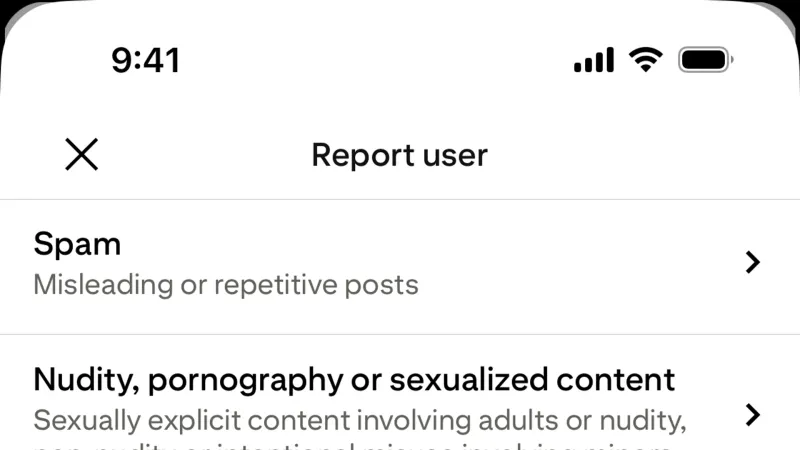Stacked List — Pinterest, Social UI