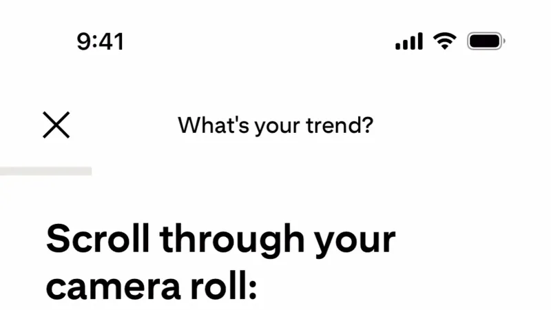 Quiz — Pinterest, Social UI