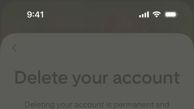 Delete & Deactivate Account — Pinterest, Social UI
