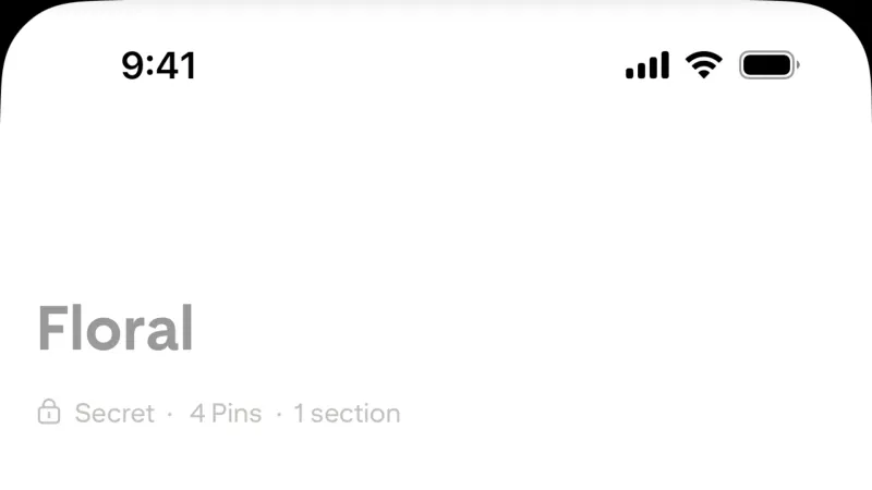 Reorder — Pinterest, Social UI