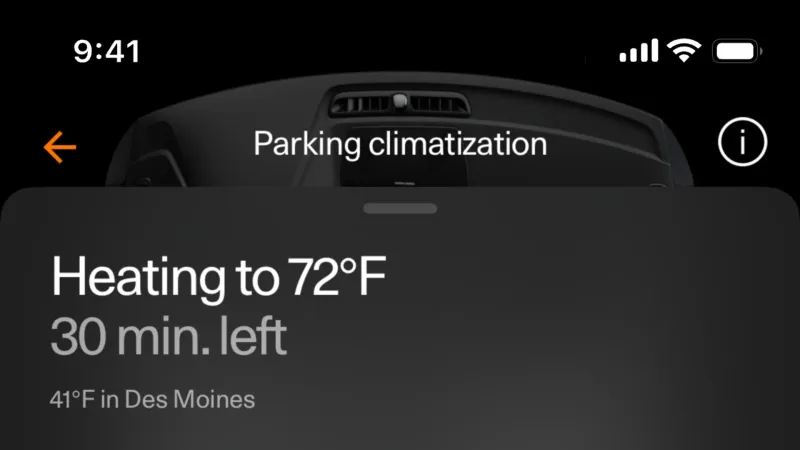 Date & Time — Polestar, Travel UI