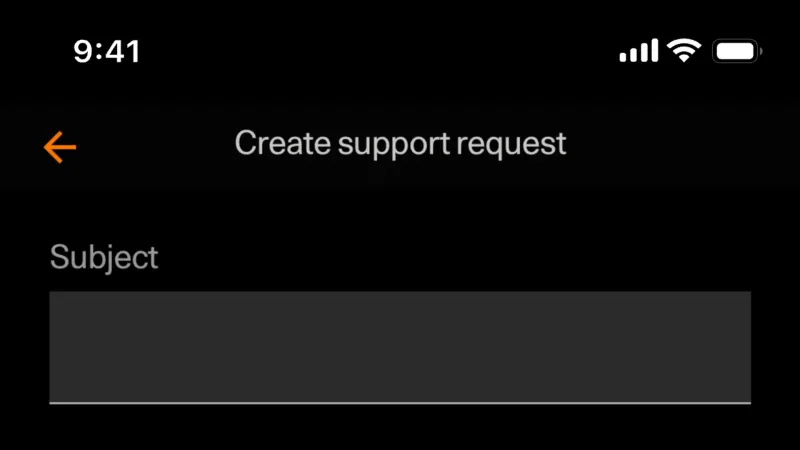 Help & Support — Polestar, Travel UI