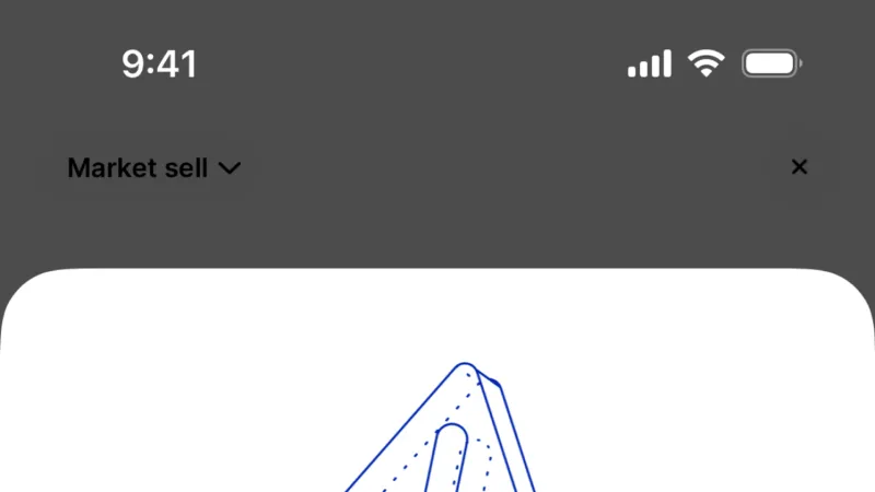 Confirmation — Public, Fintech UI