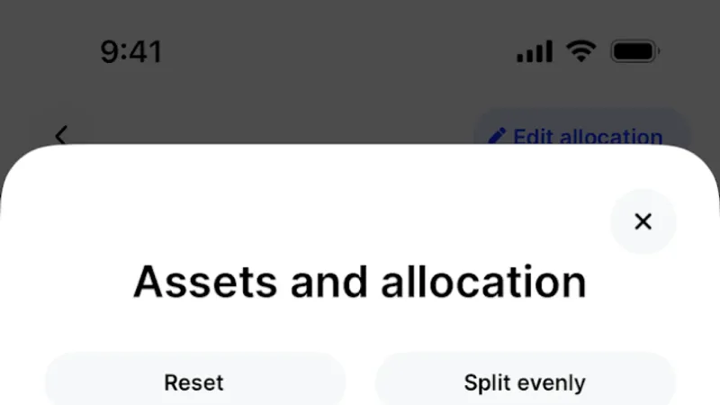 Set — Public, Fintech UI
