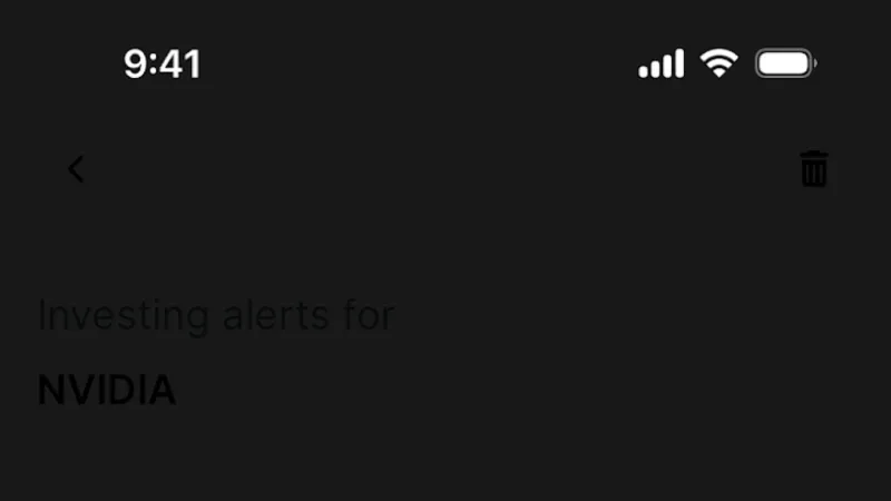 Confirmation — Public, Fintech UI