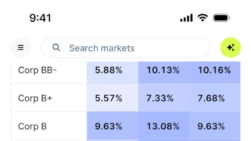 Suggestions & Similar Items — Public, Fintech UI