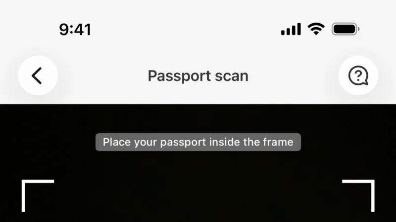 Camera & Scanner — Qantas Airways, Travel UI