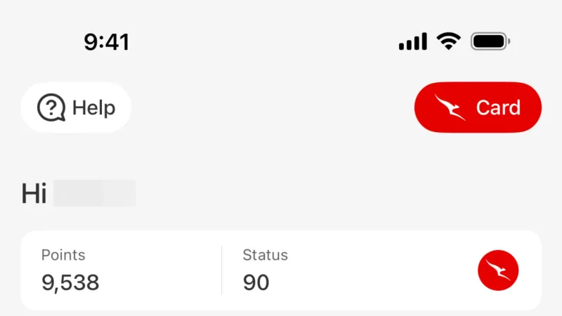 Banner — Qantas Airways, Travel UI