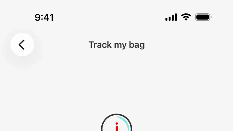 Empty State — Qantas Airways, Travel UI
