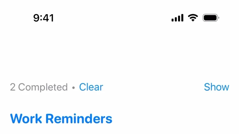 Apple Reminders — Search Bar, Search, скриншот 10/92
