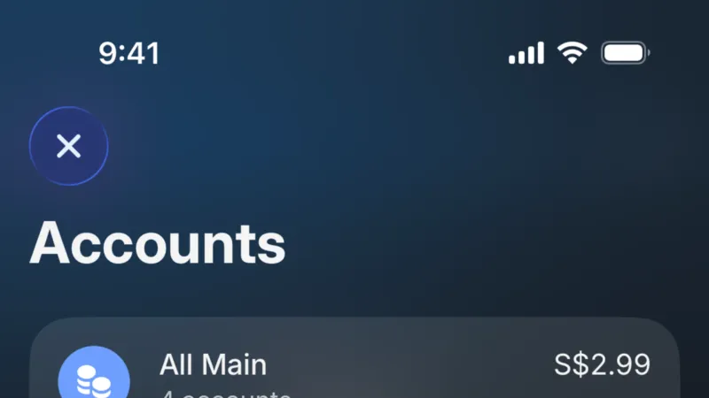 Floating Action Button — Revolut Business, Fintech UI