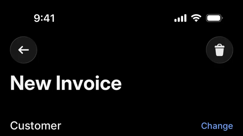 Toolbar — Revolut Business, Fintech UI