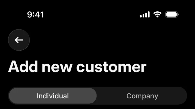 Add & Create — Revolut Business, Fintech UI