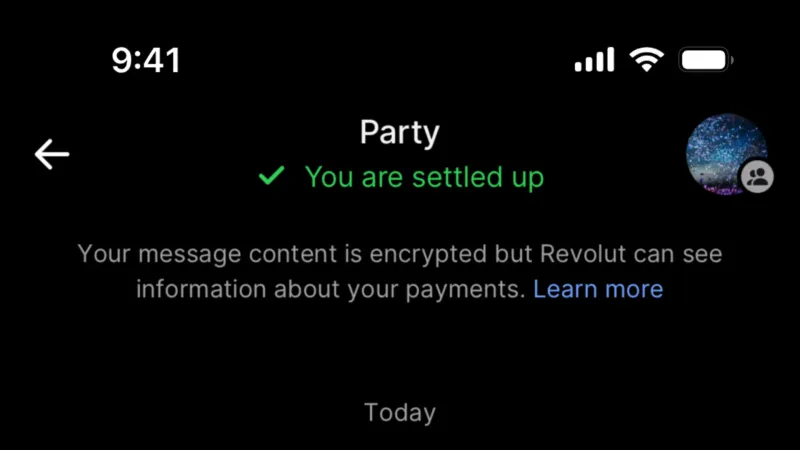 Avatar — Revolut, Fintech UI