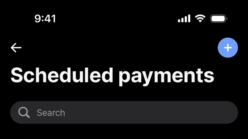 Empty State — Revolut, Fintech UI
