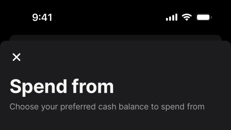 Select — Revolut, Fintech UI
