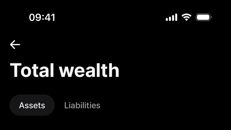 Charts — Revolut, Fintech UI