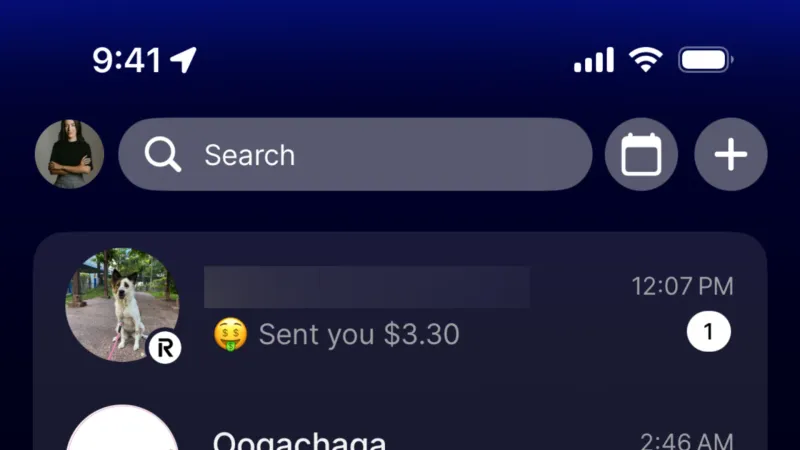 Avatar — Revolut, Fintech UI