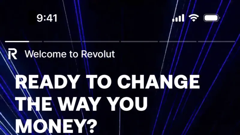 Progress Indicator — Revolut, Fintech UI