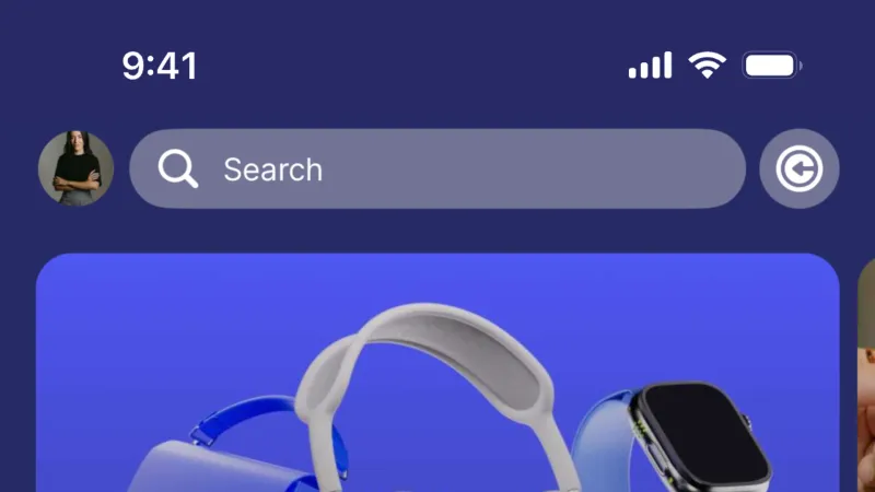 Carousel — Revolut, Fintech UI