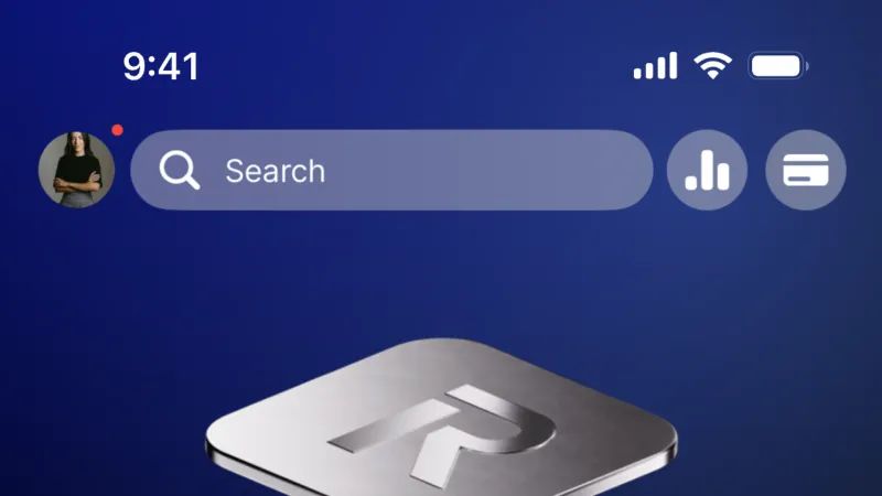 Empty State — Revolut, Fintech UI