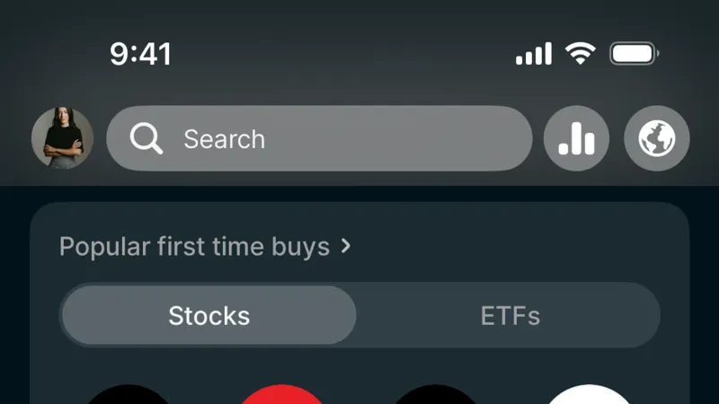 Suggestions & Similar Items — Revolut, Fintech UI