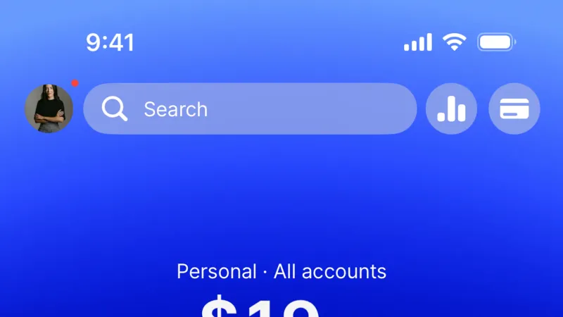 Home — Revolut, Fintech UI