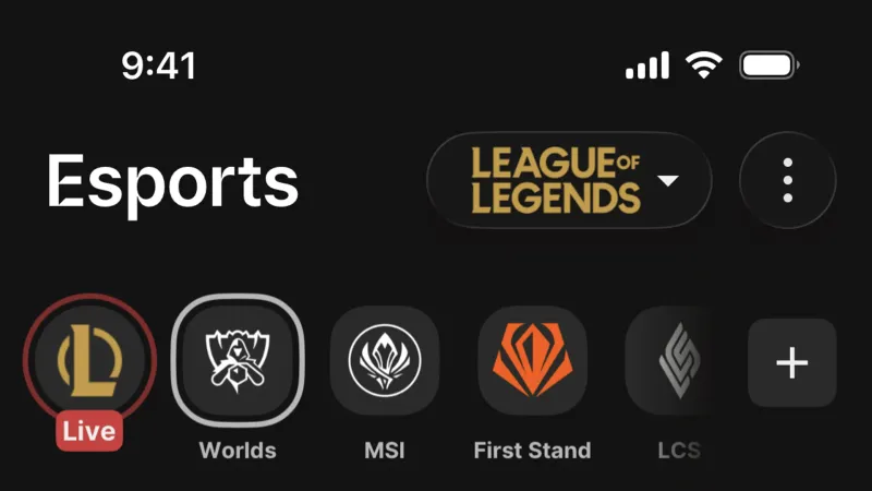 Loading — Riot Mobile, Communication UI