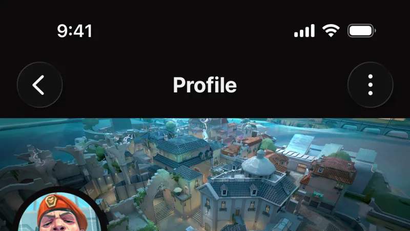 User / Group Profile — Riot Mobile, Communication UI