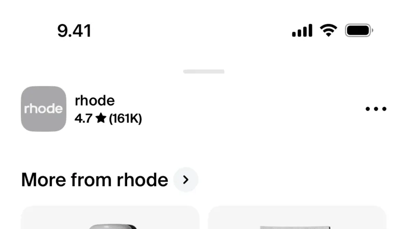 Suggestions & Similar Items — Shop, E-commerce UI