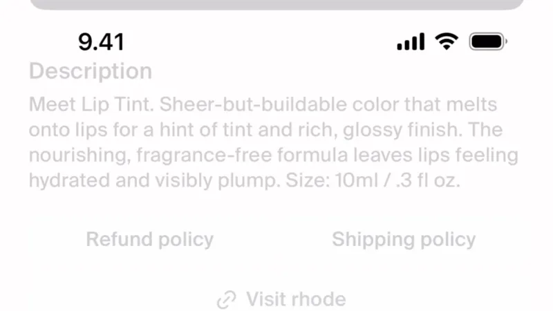 Progress — Shop, E-commerce UI