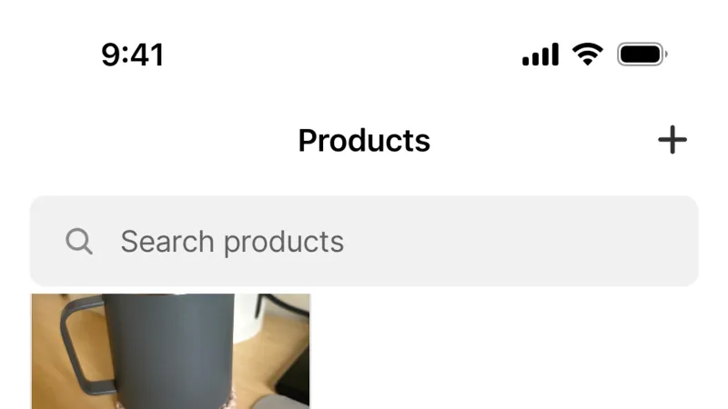 Card — Shopify, E-commerce UI