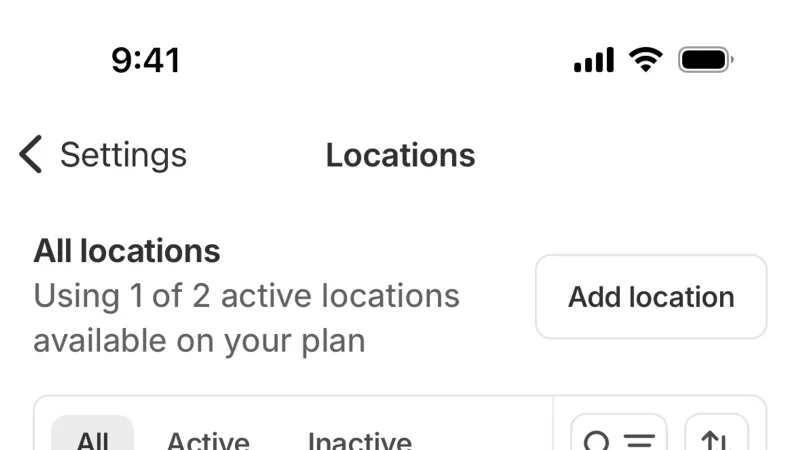 Bookmarks & Collections — Shopify, E-commerce UI