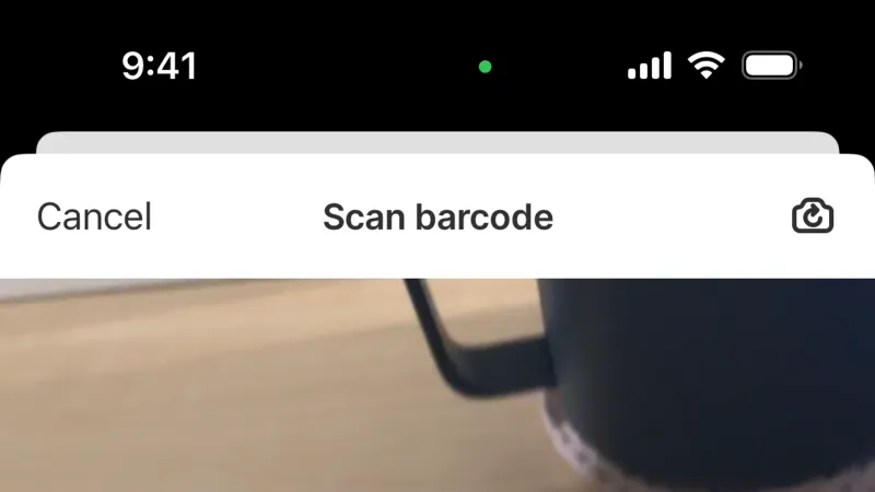 Camera & Scanner — Shopify, E-commerce UI