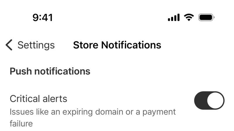 Switch — Shopify, E-commerce UI