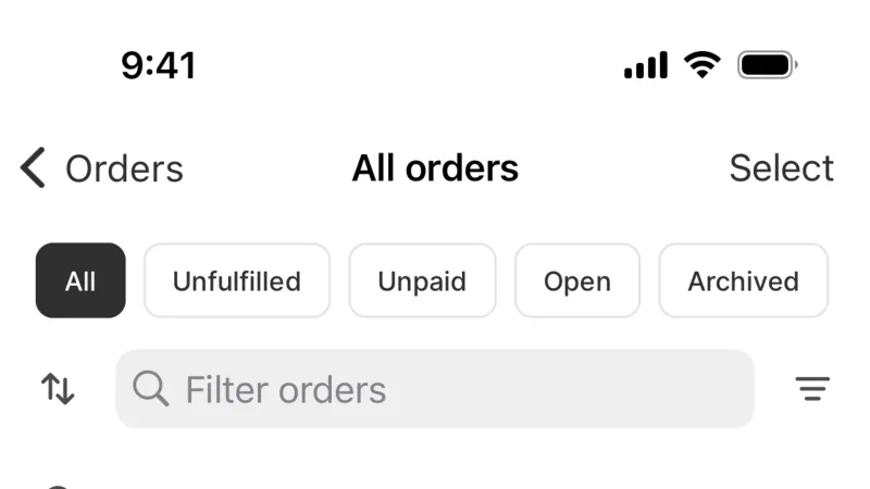 Chip — Shopify, E-commerce UI