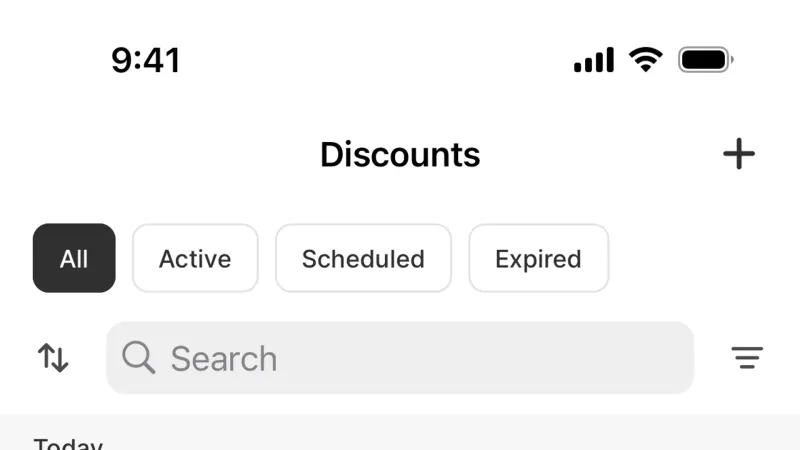 Promotions & Rewards — Shopify, E-commerce UI
