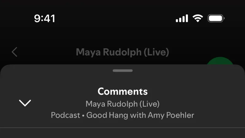 Text Field — Spotify, Entertainment UI